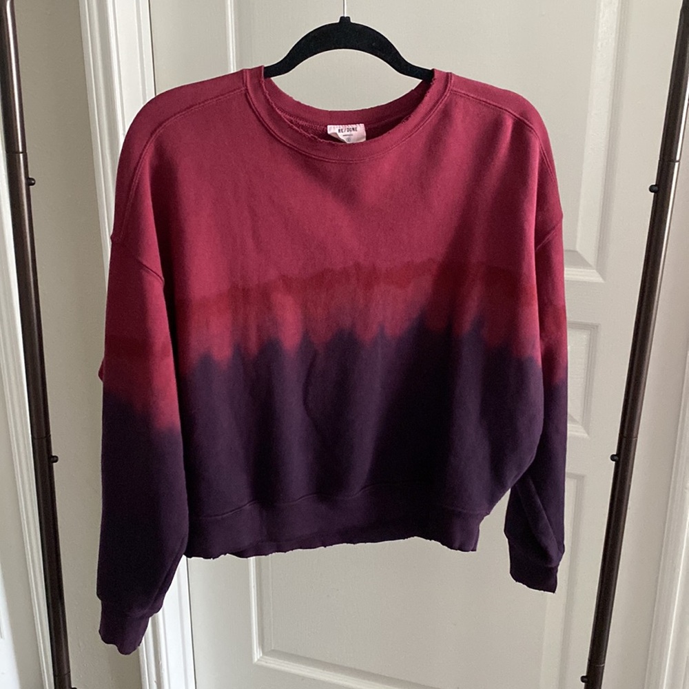 Redone Ombre Crewneck Sweatshirt Size S